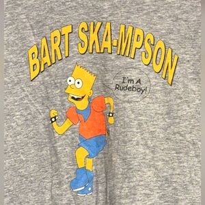 Gray Bart Ska-Mpson Graphic Tee